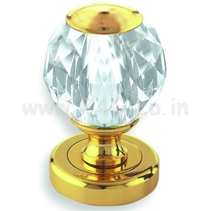 Crystal Mortise Knobs